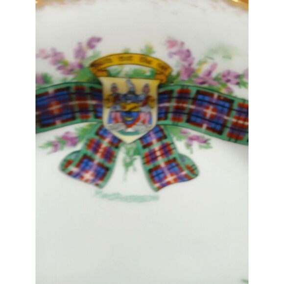 10 Royal Stafford Tartan Series Clan Plates Bread Butter 6" Gold Trim Scotland - Picture 5 of 12